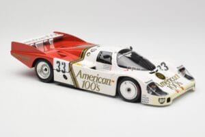Porsche 956L #33 D. Hobbs / G. Gartner / J. Edwards 24 Hours of Le Mans 1985 Minichamps 1:18 183856933 Metal - imaginea 6 din 8