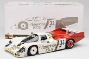 Porsche 956L #33 D. Hobbs / G. Gartner / J. Edwards 24 Hours of Le Mans 1985 Minichamps 1:18 183856933 Metal - imaginea 8 din 8