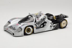 Porsche 956L #21 Rollei A. de Cadenet / C. Ballot-Lena 24 Hours of Le Mans 1984 Minichamps 1:18 183846921 Metal - imaginea 2 din 8