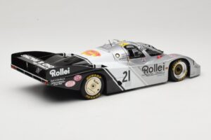 Porsche 956L #21 Rollei A. de Cadenet / C. Ballot-Lena 24 Hours of Le Mans 1984 Minichamps 1:18 183846921 Metal - imaginea 3 din 8