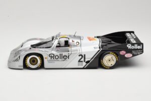 Porsche 956L #21 Rollei A. de Cadenet / C. Ballot-Lena 24 Hours of Le Mans 1984 Minichamps 1:18 183846921 Metal - imaginea 4 din 8
