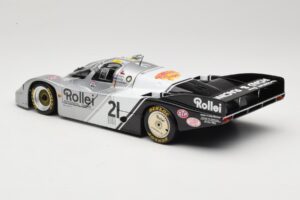 Porsche 956L #21 Rollei A. de Cadenet / C. Ballot-Lena 24 Hours of Le Mans 1984 Minichamps 1:18 183846921 Metal - imaginea 7 din 8