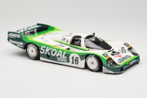 Porsche 956L #16 Skoal Bandit G. Edwards / D. Sears / M. Bleekemolen 24 Hours of Le Mans 1983 Minichamps 1:18 183836916 Metal - imaginea 6 din 8