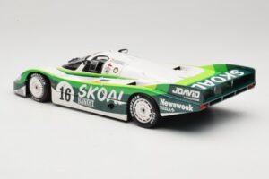 Porsche 956L #16 Skoal Bandit G. Edwards / D. Sears / M. Bleekemolen 24 Hours of Le Mans 1983 Minichamps 1:18 183836916 Metal - imaginea 7 din 8