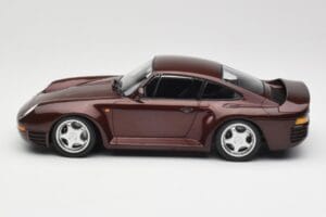 Porsche 959 Dark Red Metallic Minichamps 1:18 155066204 Metal - imaginea 5 din 6