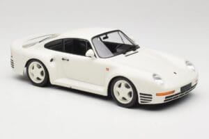Porsche 959 Grand Prix White Minichamps 1:18 155066202 Metal - imaginea 4 din 6