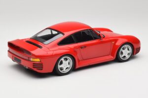 Porsche 959 Guards Roșu Minichamps 1:18 155066200 Metal - imaginea 2 din 6