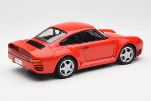 Porsche 959 Roșu AUTOart 1:18 78082 Metal - imaginea 3 din 8