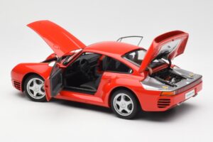 Porsche 959 Roșu AUTOart 1:18 78082 Metal - imaginea 5 din 8