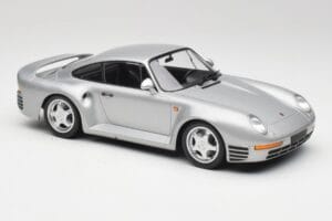 Porsche 959 Argintiu Metalizat Minichamps 1:18 155066201 Metal - imaginea 4 din 6