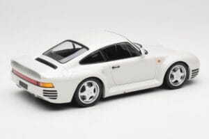 Porsche 959 White Metallic Minichamps 1:18 155066206 Metal - imaginea 2 din 6