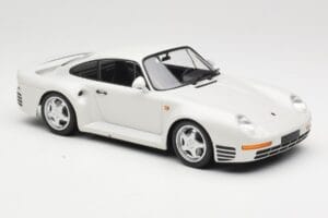 Porsche 959 White Metallic Minichamps 1:18 155066206 Metal - imaginea 4 din 6