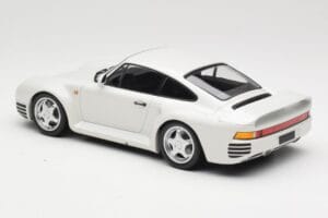 Porsche 959 White Metallic Minichamps 1:18 155066206 Metal - imaginea 5 din 6
