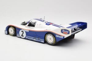 Porsche 962 #2 H-J. Stuck / D. Bell Team Porsche AG Winners 1000km Hockenheim 1985 Minichamps 1:18 155856502 Metal - imaginea 5 din 6