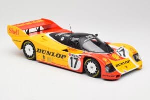 Porsche 962C #17 H-J. Stuck / D. Bell 3rd Place 200 Miles of Nürnberg Supercup 1987 Minichamps 1:18 155876517 Metal - imaginea 4 din 6