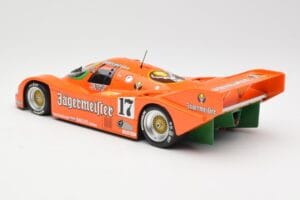 Porsche 962C #17 Jägermeister T. Boutsen / F. Jelinski 1000km Spa 1986 Minichamps 1:18 155866517 Metal - imaginea 5 din 6