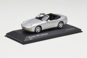 Porsche 968 Argintiu Minichamps 1:43 400062332 Metal - imaginea 2 din 4