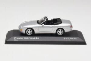 Porsche 968 Argintiu Minichamps 1:43 400062332 Metal