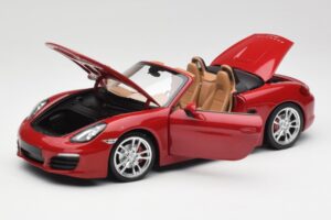 Porsche Boxster 981 S Guards Roșu Minichamps 1:18 110062031 Metal - imaginea 2 din 8