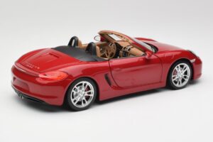 Porsche Boxster 981 S Guards Roșu Minichamps 1:18 110062031 Metal - imaginea 3 din 8