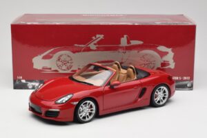 Porsche Boxster 981 S Guards Roșu Minichamps 1:18 110062031 Metal - imaginea 8 din 8