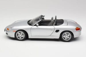 Porsche Boxster 986 Cabriolet Arctic Argintiu Metalic UT Models 1:18 27852 Metal - imaginea 4 din 8