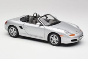 Porsche Boxster 986 Cabriolet Arctic Argintiu Metalic UT Models 1:18 27852 Metal - imaginea 6 din 8