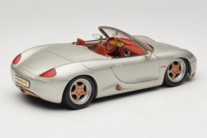 Porsche Boxster 986 Concept Argintiu Maisto 1:18 50231 Metal - imaginea 3 din 8