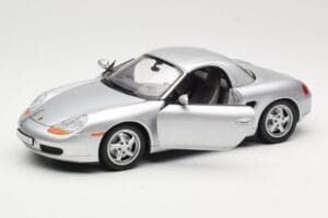 Porsche Boxster 986 Hard Top Argintiu UT Models 1:18 27854 Metal - imaginea 2 din 8