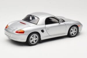 Porsche Boxster 986 Hard Top Argintiu UT Models 1:18 27854 Metal - imaginea 3 din 8