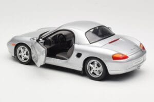 Porsche Boxster 986 Hard Top Argintiu UT Models 1:18 27854 Metal - imaginea 5 din 8