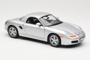 Porsche Boxster 986 Hard Top Argintiu UT Models 1:18 27854 Metal - imaginea 6 din 8