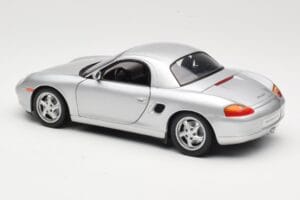 Porsche Boxster 986 Hard Top Argintiu UT Models 1:18 27854 Metal - imaginea 7 din 8