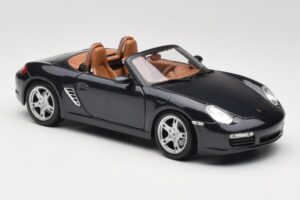 Porsche Boxster S 986 Albastru Maisto 1:18 31123 Metal - imaginea 6 din 8