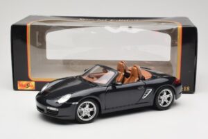 Porsche Boxster S 986 Albastru Maisto 1:18 31123 Metal - imaginea 8 din 8