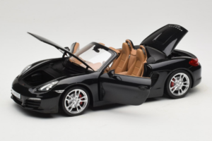 Porsche Boxster S 981 Basalt Black Minichamps 1:18 WAP0210160C Metal - imaginea 2 din 8