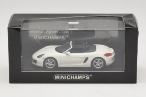 Porsche Boxster 981 Alb Minichamps 1:43 WAP0202000D-R1 Metal - imaginea 4 din 4