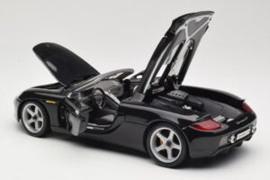 Porsche Carrera GT 980 Negru Maisto 1:18 36622 Metal - imaginea 5 din 8