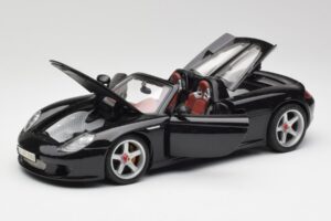 Porsche Carrera GT Negru Maisto 1:18 36665 Metal - imaginea 2 din 8