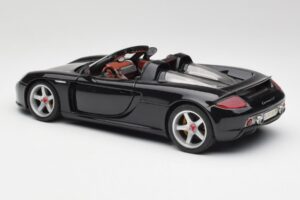 Porsche Carrera GT Negru Maisto 1:18 36665 Metal - imaginea 7 din 8