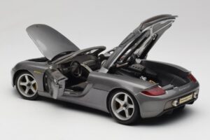 Porsche Carrera GT Gri Metalic Maisto 1:18 36622-R1 Metal - imaginea 5 din 8