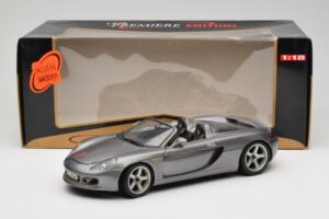 Porsche Carrera GT Gri Metalic Maisto 1:18 36622-R1 Metal - imaginea 8 din 8