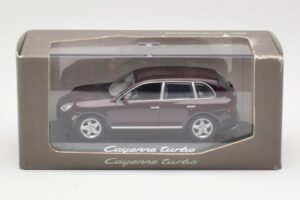 Porsche Cayenne 955 Turbo Roșu Închis Minichamps 1:43 WAPC2000113 Metal - imaginea 4 din 4