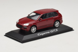 Porsche Cayenne 955 GTS Roșu Cu Jante Argintii Minichamps 1:43 WAP02000818 Metal - imaginea 2 din 4