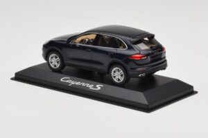 Porsche Cayenne 958 S Blue Metallic Minichamps 1:43 WAP0200060E Metal - imaginea 3 din 4