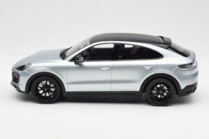 Porsche Cayenne E3 S Coupe Dolo Argintiu Norev 1:18 WAP0213220K Metal - imaginea 3 din 6