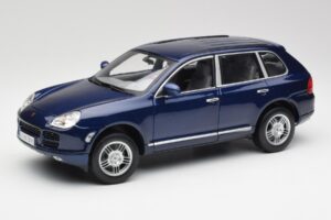 Porsche Cayenne S 9PA Dark Sea Albastru Metalic Maisto 1:18 31635 Metal