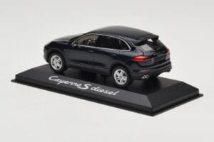 Porsche Cayenne 958 S Diesel Blue Metallic Minichamps 1:43 WAP0200080E Metal - imaginea 3 din 4