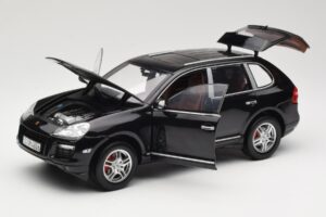 Porsche Cayenne Turbo 957 Negru Norev 1:18 WAP02112317 Metal - imaginea 2 din 8