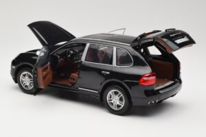 Porsche Cayenne Turbo 957 Negru Norev 1:18 WAP02112317 Metal - imaginea 5 din 8